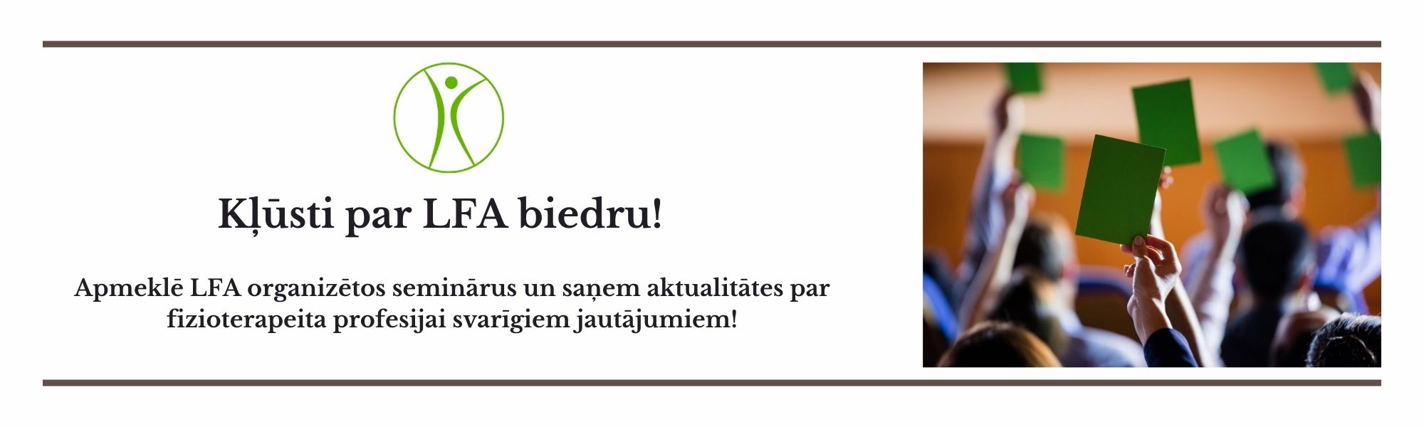 kļūsti par lfa biedru