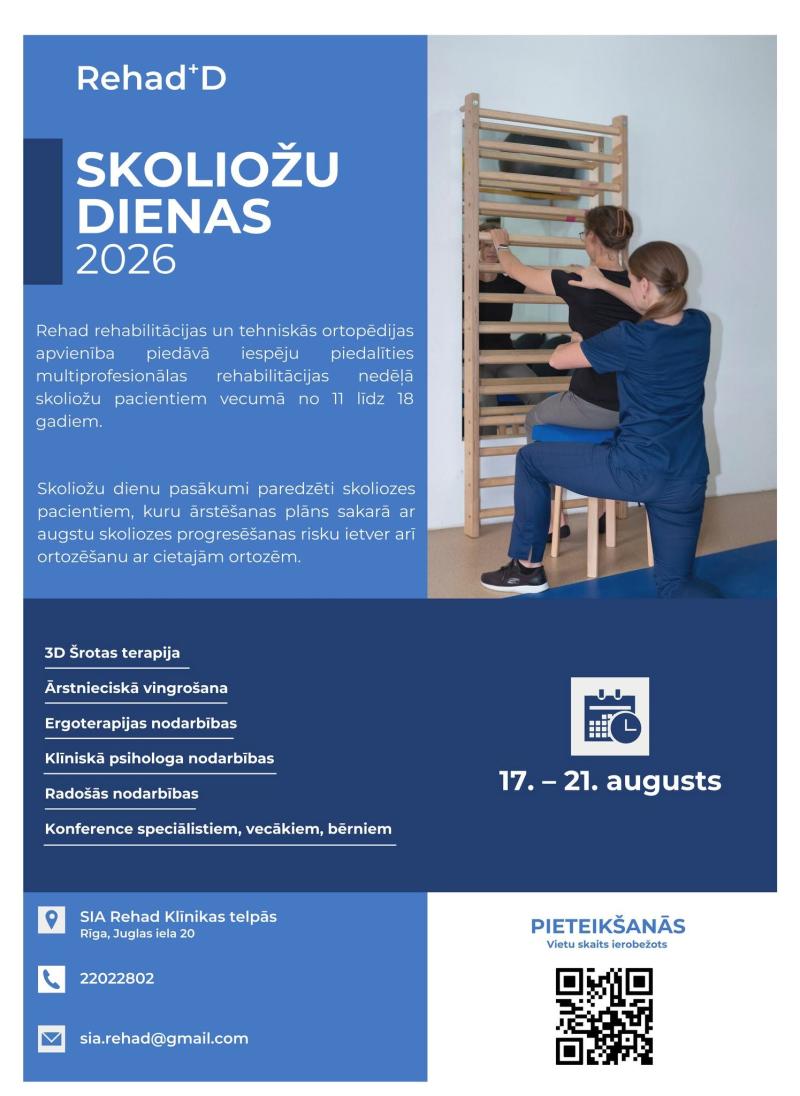 skoliožu dienas